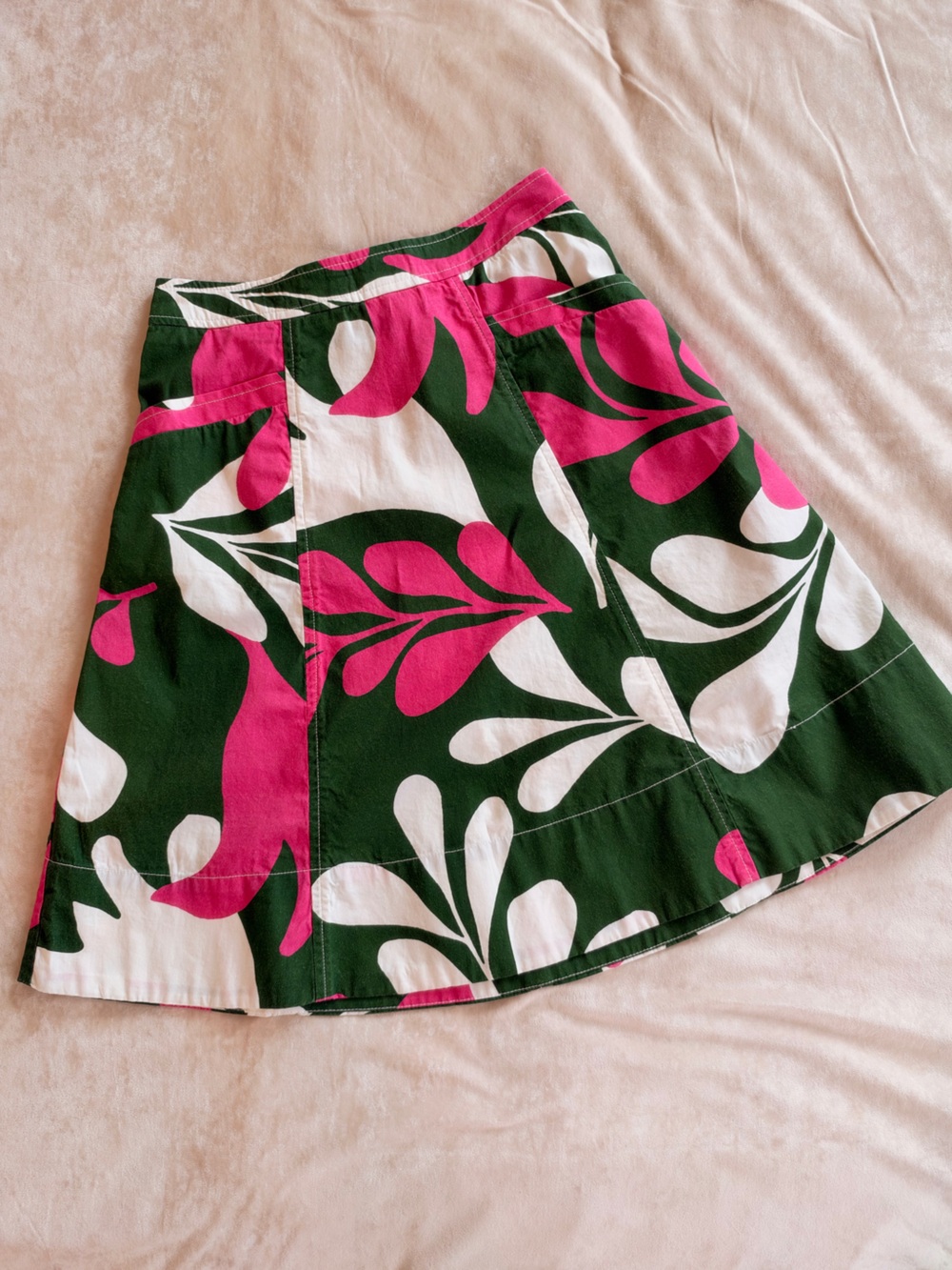 Frances Valentine Marta Skirt Palm Treetop Print / NWT